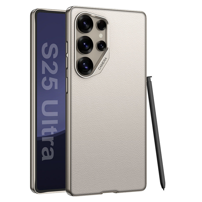 Stoßfeste Lederhülle