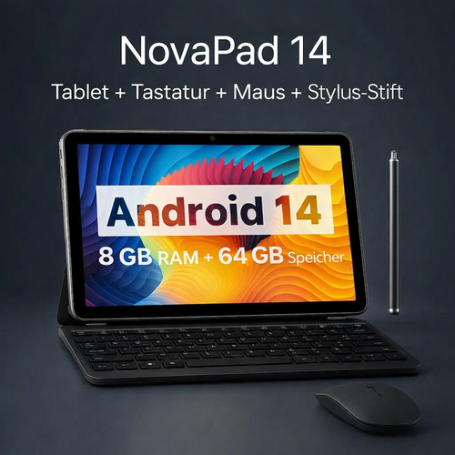 NovaPad 14 – Ultimatives Produktivitäts-Bundle