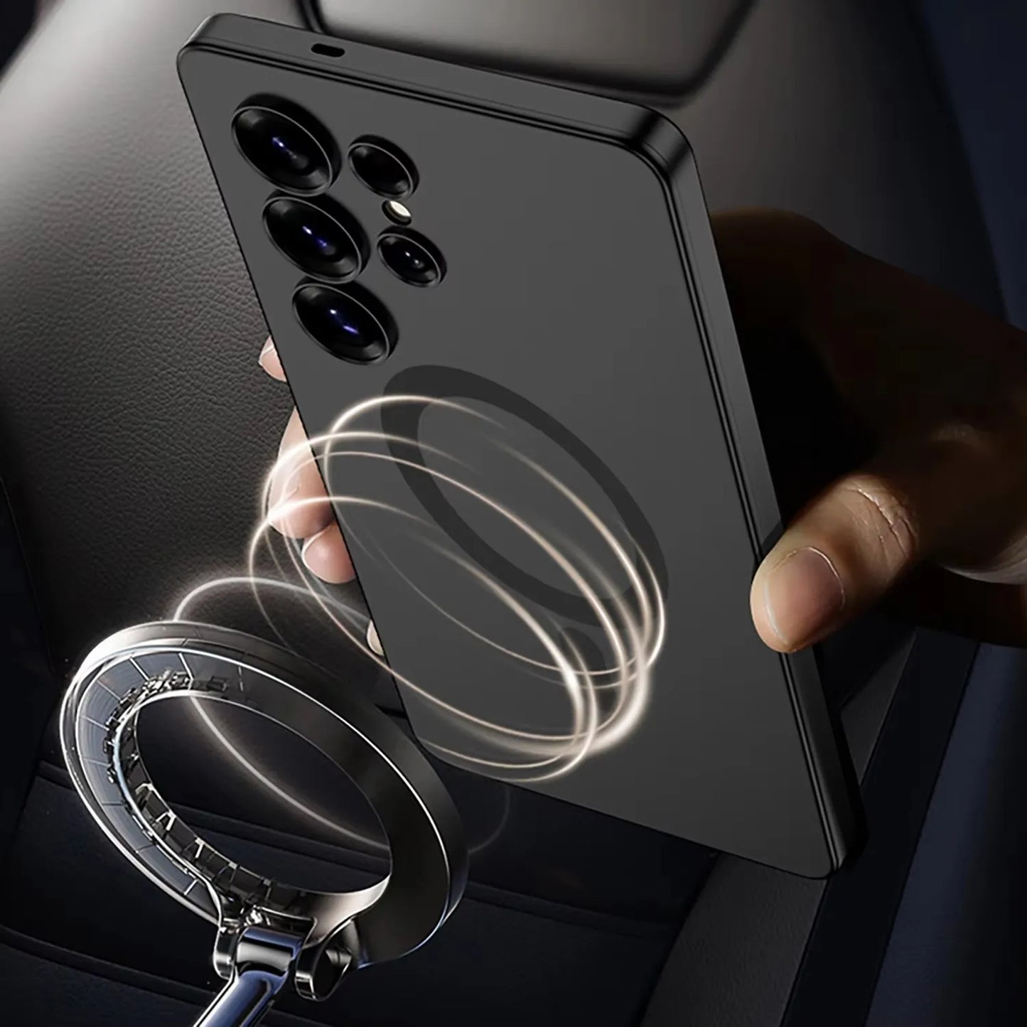 Magnetische Hülle mit Rundumschutz für Galaxy S25 Ultra