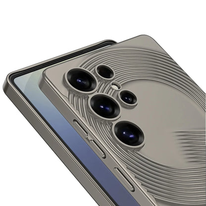 Mattierte Hülle mit Rundumschutz für Galaxy S25 Ultra