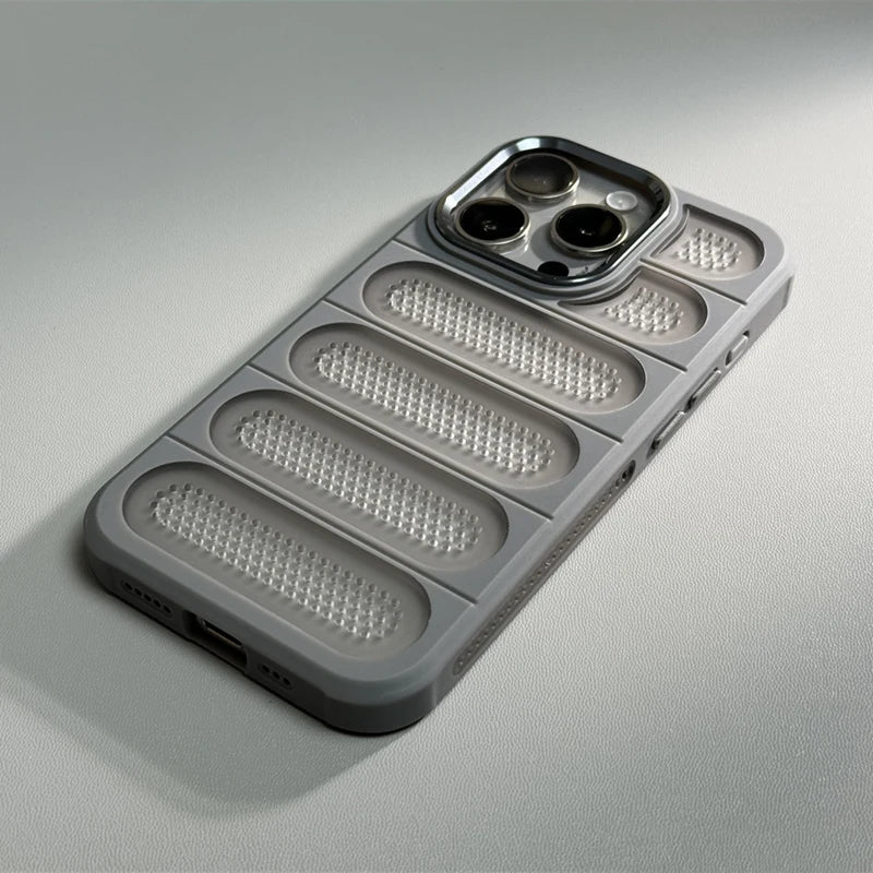 Stoßfeste Kühlhülle mit Mesh-Design