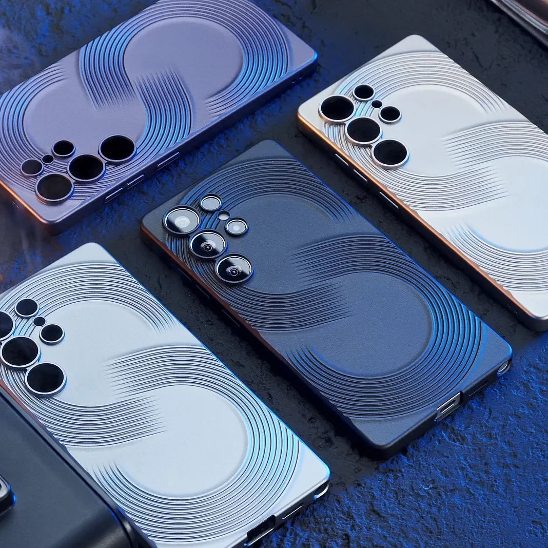 Mattierte Hülle mit Rundumschutz für Galaxy S25 Ultra