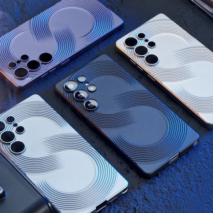 Mattierte Hülle mit Rundumschutz für Galaxy S25 Ultra
