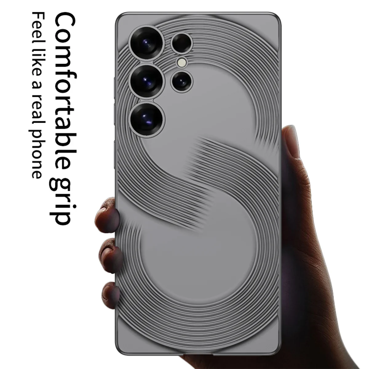 Mattierte Hülle mit Rundumschutz für Galaxy S25 Ultra