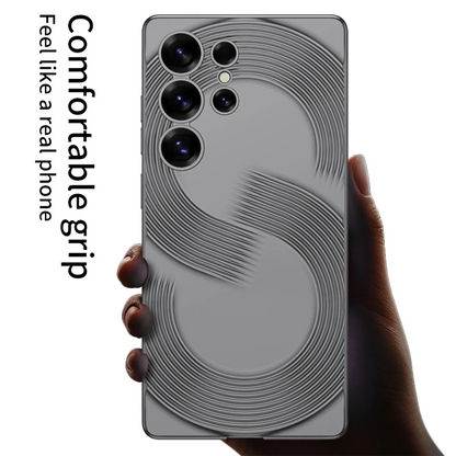 Mattierte Hülle mit Rundumschutz für Galaxy S25 Ultra