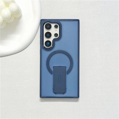 Magnetische Rüstungshülle mit Standfuß für die Galaxy S25-Serie