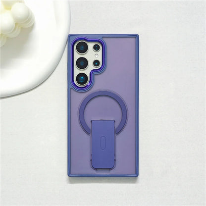 Magnetische Rüstungshülle mit Standfuß für die Galaxy S25-Serie